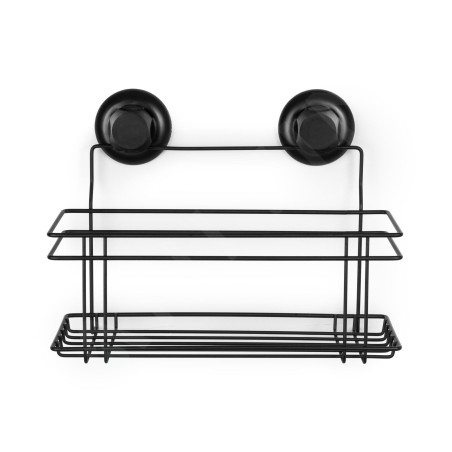 Compactor Bestlock - Étagère d'angle en fil de fer, 300x150x205 mm, noir RAN9788