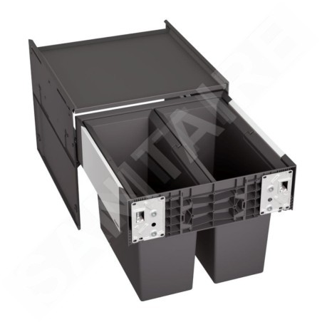 Blanco Select - Poubelle encastrable, divisée, volume de 32 l 526200