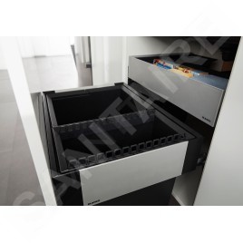 Blanco Select - Poubelle encastrable, divisée, volume de 32 l 526200