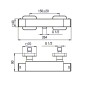 Sapho Dimy - Mitigeur thermostatique de douche, chrome DM245 Sapho Dimy - Mitigeur thermostatique de douche, chrome DM245