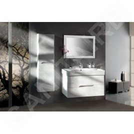 Sapho Mediena - Armoire haute 400x1400x200 mm, blanc mat/blanc mat MD450
