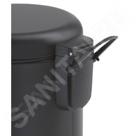 Sapho Accessoires de salle de bains Gedy - Poubelle 5 l, SoftClose, noir mat 330914