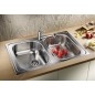 Blanco Accessoires - Panier universel pour évier, 390x310x135, inox 220573