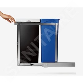 Simplehuman Poubelles - Poubelle encastrée, 30 l CW1124