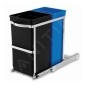 Simplehuman Poubelles - Poubelle encastrée, divisée 20/15 L CW1016