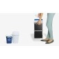 Simplehuman Poubelles - Poubelle encastrée, divisée 20/15 L CW1016