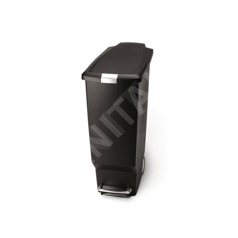 Simplehuman Poubelles - Poubelle Slim 40 l, noir CW1361