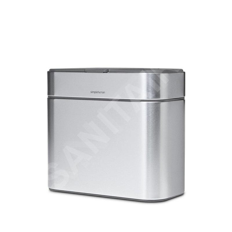 Simplehuman Poubelles - Poubelle 4 l, acier inoxydable CW1645