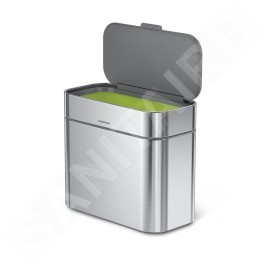 Simplehuman Poubelles - Poubelle 4 l, acier inoxydable CW1645