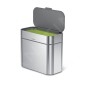 Simplehuman Poubelles - Poubelle 4 l, acier inoxydable CW1645