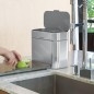 Simplehuman Poubelles - Poubelle 4 l, acier inoxydable CW1645