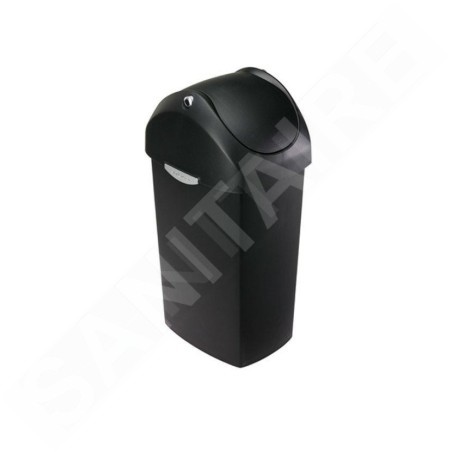 Simplehuman Poubelles - Poubelle 60 l, noir CW1333