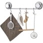 Compactor Bestlock - Barre de suspension pour ustensiles de cuisine 395 mm, chromé RAN4711
