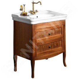 Sapho Retro - Meuble pour lavabo 730x800x465 mm, hêtre 1654