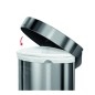 Simplehuman Poubelles - Poubelle 45 l, inox brossé CW2030