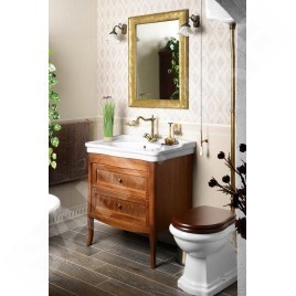 Sapho Retro - Meuble pour lavabo 730x800x465 mm, hêtre 1654