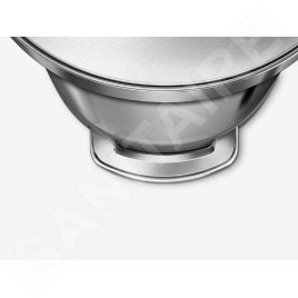 Simplehuman Poubelles - Poubelle 45 l, inox brossé CW2030