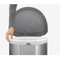 Simplehuman Poubelles - Poubelle 45 l, inox brossé CW2030