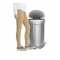 Simplehuman Poubelles - Poubelle 45 l, inox brossé CW2030