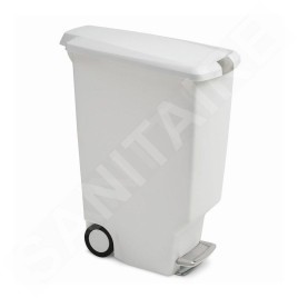 Simplehuman Poubelles - Poubelle Slim 40 l, blanc CW1362