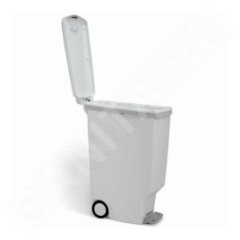 Simplehuman Poubelles - Poubelle Slim 40 l, blanc CW1362