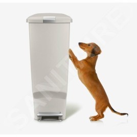 Simplehuman Poubelles - Poubelle Slim 40 l, blanc CW1362