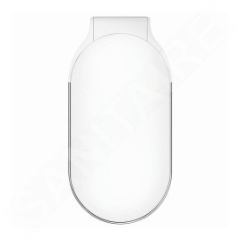 Simplehuman Poubelles - Poubelle 45 l Slim, blanc CW2069