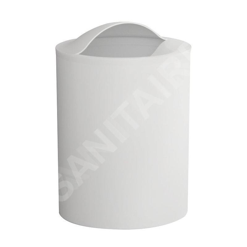 Aqualine Accessoires - Poubelle 6 L, blanc 120902