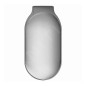 Simplehuman Poubelles - Poubelle 45 l Slim, inox brossé CW2044