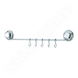 Compactor Bestlock - Barre de suspension pour ustensiles de cuisine 550 mm, chrome RAN4712