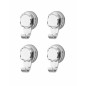 Compactor Bestlock - Crochet, 4 pièces, chromé RAN6999
