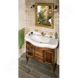 Sapho Retro - Meuble pour lavabo 890x800x480 mm, hêtre 1620