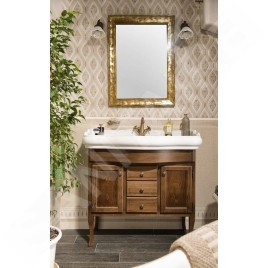 Sapho Retro - Meuble pour lavabo 890x800x480 mm, hêtre 1620
