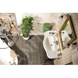 Sapho Retro - Meuble pour lavabo 890x800x480 mm, hêtre 1620