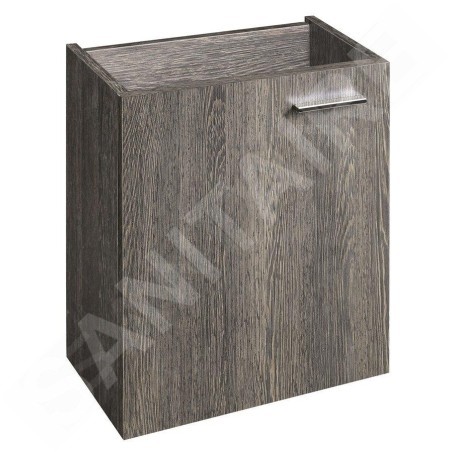 Aqualine Zoja - Meuble lavabo suspendu 395x500x220 mm, mali wengé 51049MW