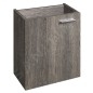 Aqualine Zoja - Meuble lavabo suspendu 395x500x220 mm, mali wengé 51049MW Aqualine Zoja - Meuble lavabo suspendu 395x500x220 mm, mali wengé 51049MW