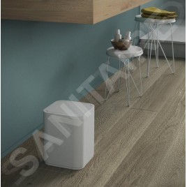 Sapho Gedy Seventy - Poubelle 8 l, blanc 630922