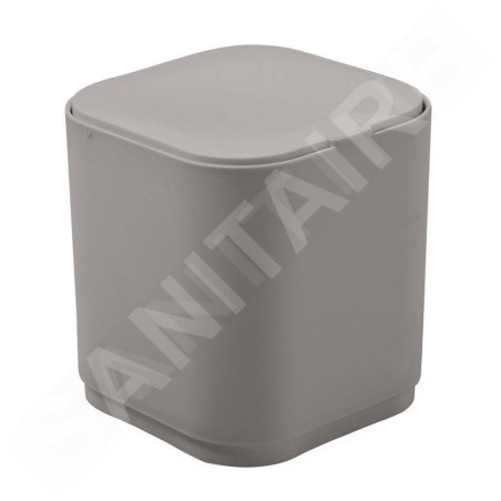 Sapho Gedy Seventy - Poubelle de table, 1,2 l, beige 630866