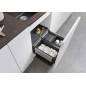 Blanco Select - Poubelle encastrable, divisée, volume 35 L 526202
