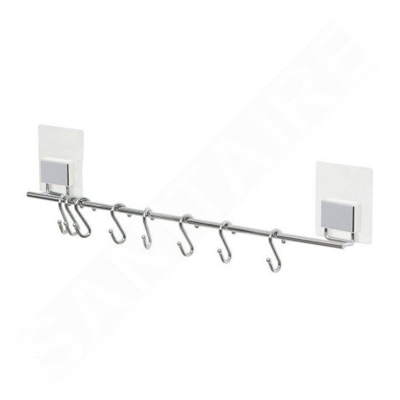 Compactor Bestlock Magic - Tringle de suspension, 8 crochets, chrome RAN6976