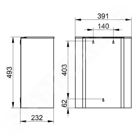 Keuco Plan - Poubelle 30 l, chrome 14988010000
