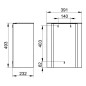 Keuco Plan - Poubelle 30 l, chrome 14988010000
