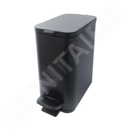 Nimco Poubelles - Poubelle 5 L, noir mat KOS 11005-90