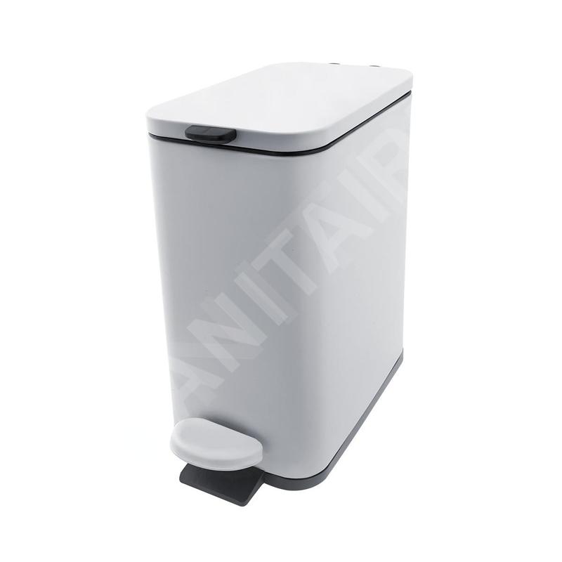 Nimco Poubelles - Poubelle 5 L, blanc mat KOS 11005-05