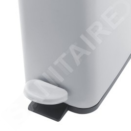Nimco Poubelles - Poubelle 5 L, blanc mat KOS 11005-05