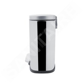 Nimco Poubelles - Poubelle 5 L, acier inoxydable KOS 8005-18