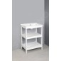 Aqualine Etide - Meuble lavabo 615x850x440 mm, blanc mat ET610 Aqualine Etide - Meuble lavabo 615x850x440 mm, blanc mat ET610