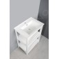 Aqualine Etide - Meuble lavabo 615x850x440 mm, blanc mat ET610 Aqualine Etide - Meuble lavabo 615x850x440 mm, blanc mat ET610