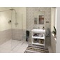 Aqualine Etide - Meuble lavabo 615x850x440 mm, blanc mat ET610 Aqualine Etide - Meuble lavabo 615x850x440 mm, blanc mat ET610