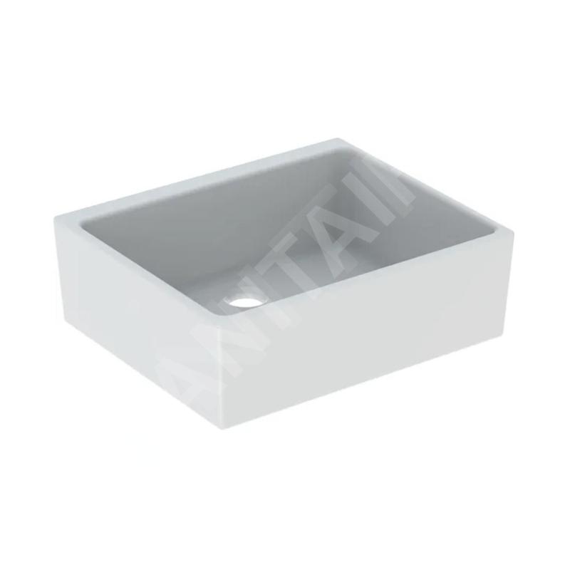 Geberit Publica - Évier en céramique 50x40 mm, blanc 360050000